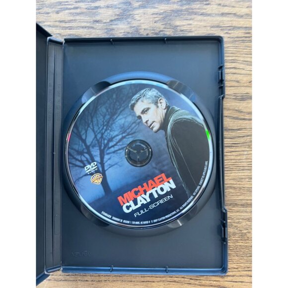 Michael Clayton 2007 DVD Thriller Drama George Clooney Tom Wilkinson Pre-Owned - Picture 3 of 4
